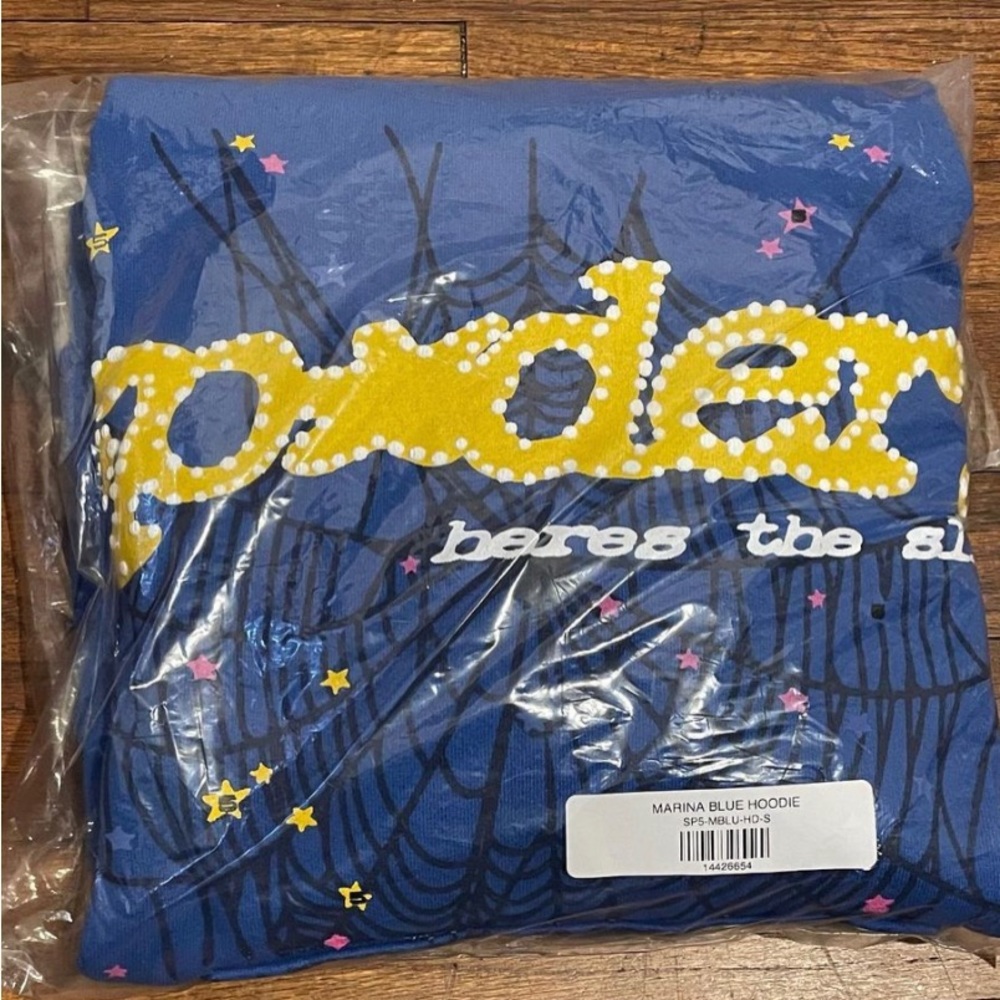 Spider Worldwide Marina Blue Hoodie